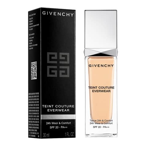 givenchy teint couture everwear 24h wear & comfort spf 20|givenchy teint couture city balm.